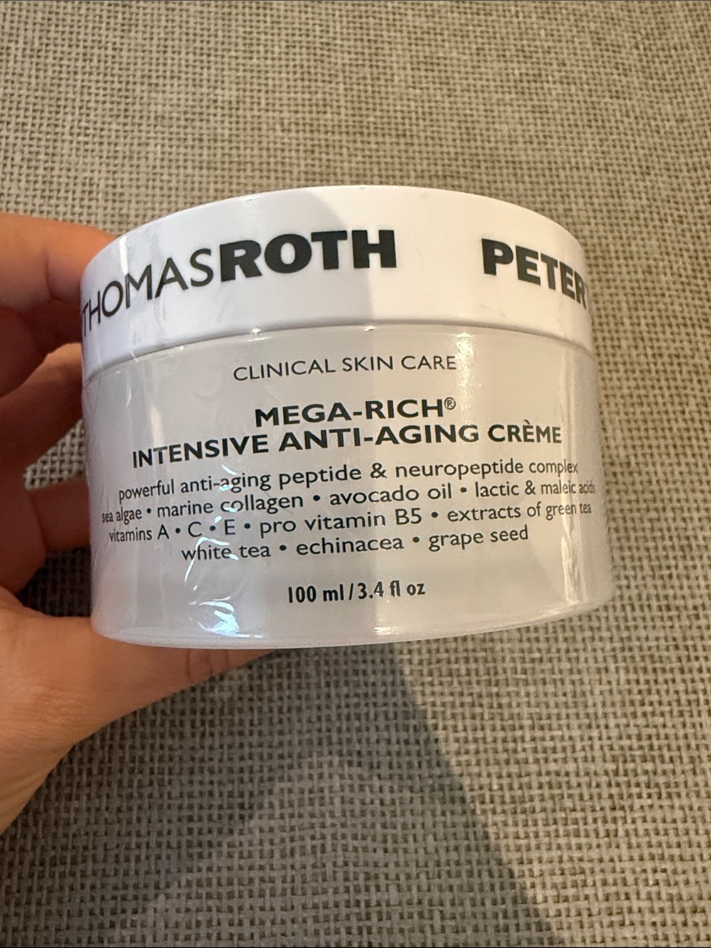 Peter Thomas Roth White Mega-Rich Intensive Anti-Aging Crème Jar 100ml NEW